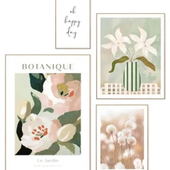 Reinders Set poster met lijst - Gevoel van Groen Clearance