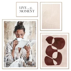 Reinders Set poster met lijst - Moment voor jezelf