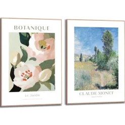 Reinders Set poster met lijst - Monet tuin bundel Clearance