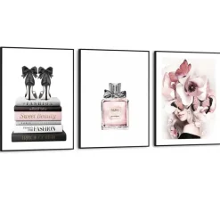 Reinders Set poster met lijst - Pink Beauty New