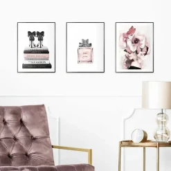 Reinders Set poster met lijst - Pink Beauty New