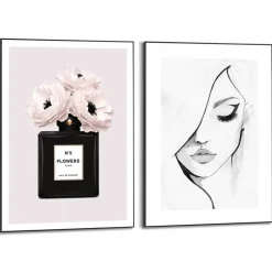 Reinders Set poster met lijst - Vrouwelijke schoonheid Online