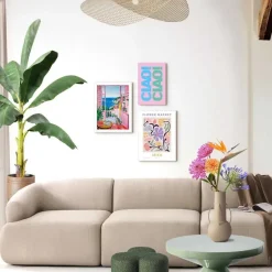 Reinders Set poster met lijst - Zomer aan Zee