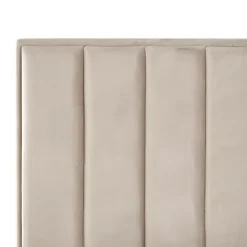 Beliani SEZANNE - Bed met opbergruimte - Taupe - 180 x 200 cm - Fluweel Best