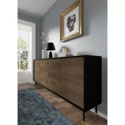 Homlando SHERWOOD dressoir 4D 180 cm catania eiken Best