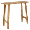 House Nordic Sidetable Teakhout Naturel - 90x30x80cm - Landelijke Stijl New
