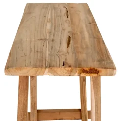 House Nordic Sidetable Teakhout Naturel - 90x30x80cm - Landelijke Stijl New