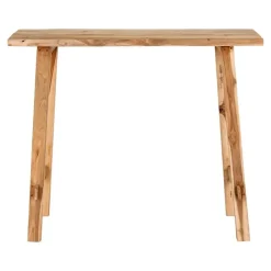 House Nordic Sidetable Teakhout Naturel - 90x30x80cm - Landelijke Stijl New