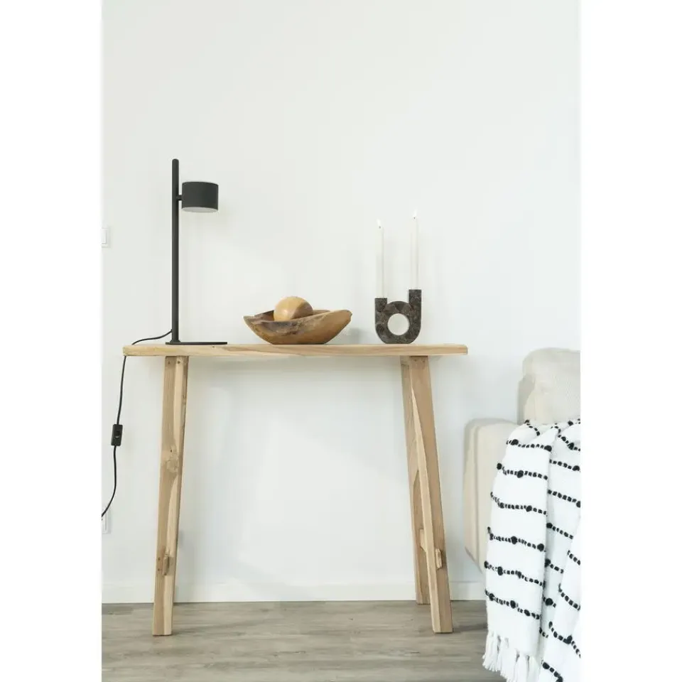 House Nordic Sidetable Teakhout Naturel - 90x30x80cm - Landelijke Stijl New