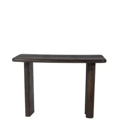 Giga Meubel Sidetable Zwart - Mangohout - 113x44x76cm - Tafel Rumi Sale