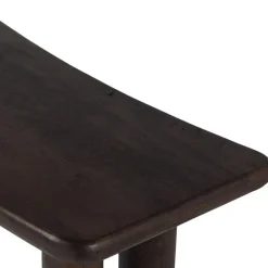 Giga Meubel Sidetable Zwart - Mangohout - 113x44x76cm - Tafel Rumi Sale