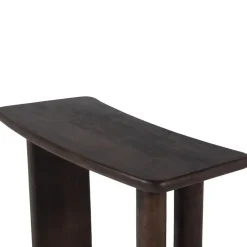 Giga Meubel Sidetable Zwart - Mangohout - 113x44x76cm - Tafel Rumi Sale