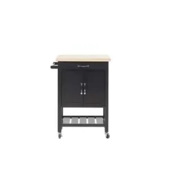 Beliani SIENA - Keukentrolley - Zwart - MDF Best