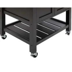 Beliani SIENA - Keukentrolley - Zwart - MDF Best