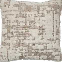 Leen Bakker Sierkussen Dayen - crème - 45x45 cm