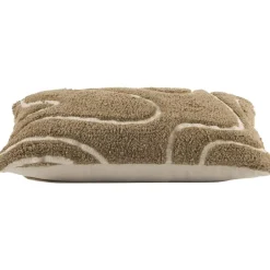 Leen Bakker Sierkussen Guust - bruin/wit - 30x50 cm New