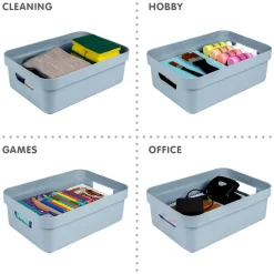 Sunware Sigma home opbergbox 9L blauw Clearance