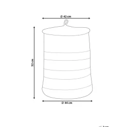Beliani SILOPI - Mand - Beige - Katoen Online
