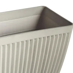 Leen Bakker SISAL - Bloempot - Beige - 73 x 32 cm - Steenmengsel Best