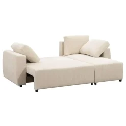 Leen Bakker Slaapbank Novara - ecru - 85x230x155 cm Sale