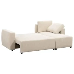 Leen Bakker Slaapbank Novara - ecru - 85x230x155 cm Sale