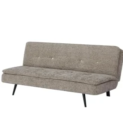 Giga Meubel Slaapbank 3-Zits - Taupe Stof - Zithoogte 41cm - 179x87x80cm - Olive Best