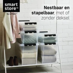 SmartStore Stevige Opbergbox 31L Set van 6 - 50x39x26cm New