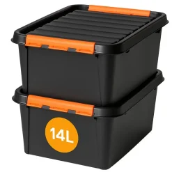 SmartStore Stevige Opbergbox 14L Set van 2 - 40x30x19cm Best