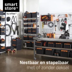 SmartStore Stevige Opbergbox 14L Set van 2 - 40x30x19cm Best