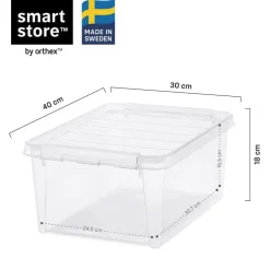 SmartStore Stevige Opbergbox 14L Set van 8 - 40x30x18cm Outlet