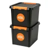 SmartStore Stevige Opbergbox 49L Set van 2 - 59x39x34cm