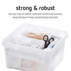 SmartStore Stevige Opbergbox 7L Set van 2 - 28x28x17cm Sale