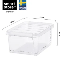SmartStore Stevige Opbergbox 8L Set van 10 - 34x25x16cm Online