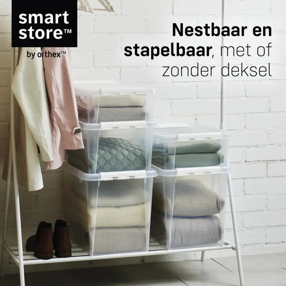 SmartStore Stevige Opbergbox 8L Set van 10 - 34x25x16cm Online