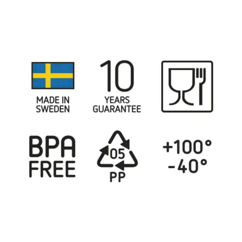 SmartStore Stevige Opbergbox 8L Set van 10 - 34x25x16cm Online