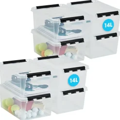 SmartStore Stevige Opbergbox 14L Set van 10 - 40x30x18cm Outlet