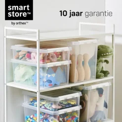 SmartStore Stevige Opbergbox 46L Set van 5 - 59x39x31cm Discount