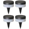 Luxform Solar Grondspots - Avignon - 4 stuks - LED - Zwart Outlet