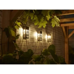 Luxform Solar Intelligent Hybride Wandlamp - Oregon Outlet