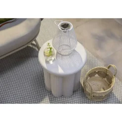 Leen Bakker Solar lantaarn Nowie - wit - 26xØ20 cm Sale