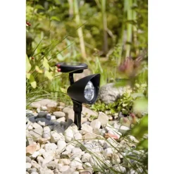 Luxform Solar Tuinlampen - Lazise - 2 stuks - Zwart Sale