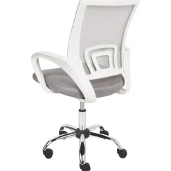 Beliani SOLID - Bureaustoel - Grijs - Polyester Best