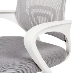 Beliani SOLID - Bureaustoel - Grijs - Polyester Best