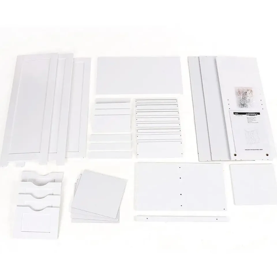 Songmics - Kast met 4 lades en deur - MDF - Wit Sale