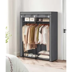 Songmics Stoffen draagbare kledingkast - opvouwbaar kledingrek voor slaapkamer Clearance
