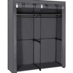 Songmics Stoffen draagbare kledingkast - opvouwbaar kledingrek voor slaapkamer Clearance