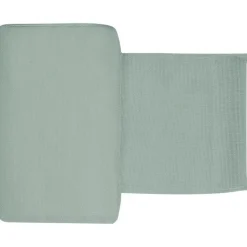 Leen Bakker SORONI - Ligstoel set van 2 - Groen/Lichtgroen - Staal Discount