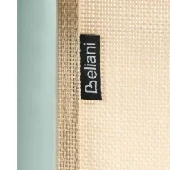 Leen Bakker SORONI - Ligstoel set van 2 - Groen/Beige - Staal Discount