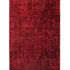 Muratap SPACE Vloerkleed - Laagpolig Effen Velours - Rood 140x200 cm - Modern Woonkamer Outlet