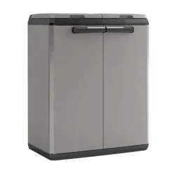 Keter Split basic - 68x39x85 cm - donker grijs/zwart Clearance